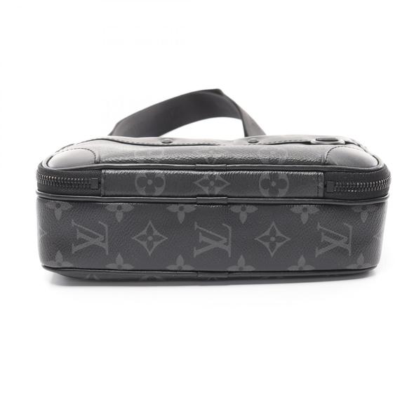 Louis Vuitton Alpha Eclipse Leather Shoulder Black Bag Messenger - Picture 8 of 8